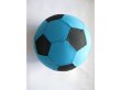 (image for) 1X Inflatable Beach Garden Football Soccer Ball Black Blue