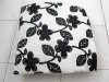 2Pcs HQ White Plum Blossom Hemp Pillow Cushion Covers 43cm