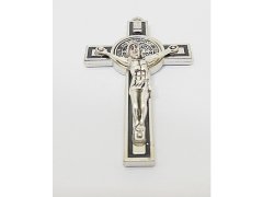 (image for) 10X Black Charm Cross Pendant Jewellery Finding 7.3x4.2x1.2cm