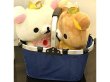 (image for) 1X Collapsible Shopping Fold Basket Camping Picnic Random Colour
