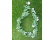 1Pc White Artificial Rose Leaf Garland Vine String Decor