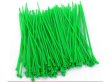 (image for) 100Pcs Green Zip Tie Plastic Wire Ties Self-Locking Nylon Zip