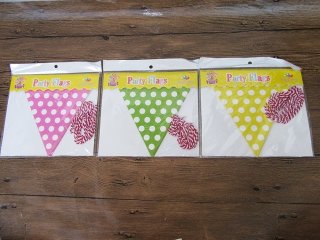 (image for) 12Pkt X 10Pcs Party Banner Flag Bunting Garland Party Decoration