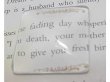 50Pcs Clear Cube Glass Magnifying Cabochon Tiles 24mm Beads