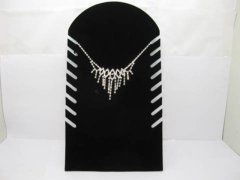 (image for) 1Bag X 2Pcs Black Velvet Necklace Display dis-n79