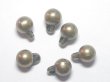 200 Bronze plastic Round Pendants ac-jew20 (image for) 200 Bronze plastic Round Pendants ac-jew20