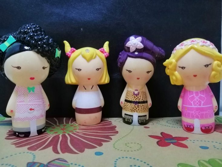 10 New Japanese Dolls Figures Assorted - Click Image to Close