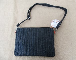 3Pcs Black White Coin Bag Purse Wallet Shoulderbag Handbag