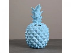 1Pc Blue Pineapple Piggy Bank Coin Money Box Ornament