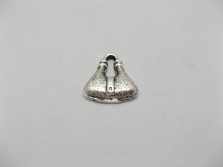 100 Metal Handbag Shape Pendants Charms ac-mp167