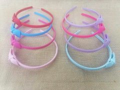 (image for) 1Pc Bowknot Head Piece Bow Tie Headband Hair Loop 8mm