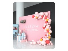 (image for) 225x225cm Media Wall Pop Up Exhibition Rack Poster Rack Annual