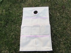 (image for) 6X Hemp Hanging Wall Storage Pouch Bag Home Closet Sundries Orga