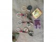 6Pcs Chinese Lucky Charms Amulet Feng Shui Keyrings