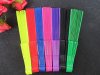 10X New Chinese Cloth Folding Fans Mixed Color