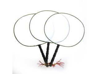 10X Strawberry Pattern Paper Hand Fan 21cm (image for) 10X Strawberry Pattern Paper Hand Fan 21cm
