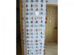1X Spider-man Cartoon Curtain with Curtain Rod 1X Spider-man Cartoon Curtain with Curtain Rod