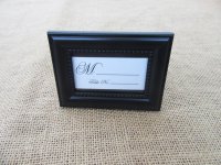 12X Black Picture Photo Frame Place Holder Wedding Favor 2"x3"