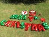 4set Merry Christmas Letter Blow Up Banner Balloon Party Favor