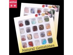 (image for) 20Pcs Gemstone Stones Polished Healing Crystal Natural Gemstone