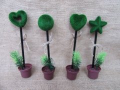 (image for) 5Pcs Flower Plant Pot Funny Ballpoint Pen Stationery Desktop D??