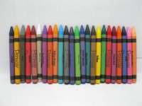 12Sets X 24 Brilliant Colors Crayons for Kids