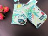 4X Green Travel Wallet Passport Airline Ticket Case Card Holder 4X Green Travel Wallet Passport Airline Ticket Case Card Holder