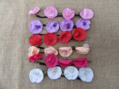 1Pc New Elastic Head Band with Flower