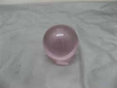4X 50mm Pink Crystal Sphere Balls without Base 4X 50mm Pink Crystal Sphere Balls without Base
