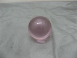 4X 50mm Pink Crystal Sphere Balls without Base