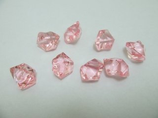 230X Pink Acrylic Ice Stone Crystal Vase Table Wedding Decor