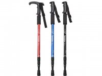 1Pc Retractable Hiking Travel Stick Camping Walking Stick