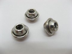 10 Alloy European Solar System Thread Beads ac-sp355 10 Alloy European Solar System Thread Beads ac-sp355