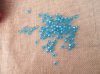 600Pcs Sky Blue Rondelle Faceted Crystal Beads 8mm
