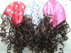 12 Stylish Beige Coffee Hair Wig Hats Cap Bandana Mixed