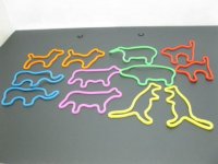 10Bags X 12Pcs Animal Zoo Silly Bands Bandz Mixed Color