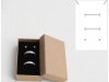 12 Coffee Kraft Plain Design Gift Boxes Cardboard Jewelry Boxes 12 Coffee Kraft Plain Design Gift Boxes Cardboard Jewelry Boxes