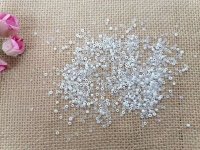 250g Transparent and White Color Glass Seed Beads Jewellery Maki