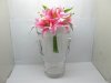 6Pcs Clear Glass Flower Vase Wedding Favor 30cm High 6Pcs Clear Glass Flower Vase Wedding Favor 30cm High