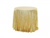 1Pc Golden Sequin Table Cloth Cover Backdrop Wedding Party 1Pc Golden Sequin Table Cloth Cover Backdrop Wedding Party