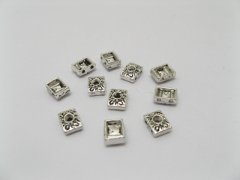 300 Metal Beads Jewelry 2-Strands Spacer 9mm