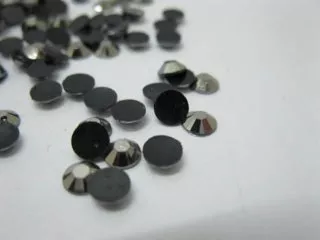 20000 Black Flat Back Flatback Diamontes Rhinestones 4.5mm