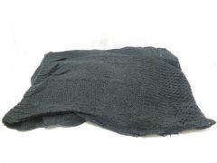 4X Irregular Crochet Shawl Wrap Scarf - Black