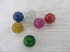 100 Funny Shiny Glitter Rubber Bouncing Balls 30mm Dia. 100 Funny Shiny Glitter Rubber Bouncing Balls 30mm Dia.