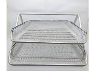1Set New 2-Tier Document Tray Tidy Storage Organiser