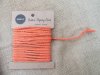 12Roll x 5m Orange Cotton Piping Cord 3.5mm thick
