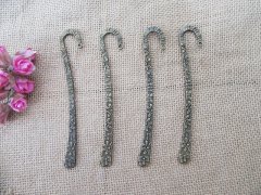 10Pcs Bronze Color Butterfly n Flower Carved Hook Metal Bookmark