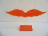 2Pcs Orange Wing Earring Ear Stud Display Stand Holds 8prs