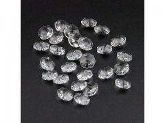100 Double-Drilled Handcraft Crystal Faceted Beads 20mm 100 Double-Drilled Handcraft Crystal Faceted Beads 20mm