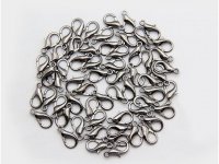 500 Gun Black Lobster Claw Clasps Jewellery Finding 16mm
